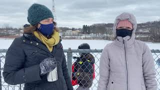 Kalamazoo families go sledding as snowfall continues