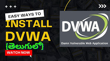 How to Install and Run DVWA in Telugu