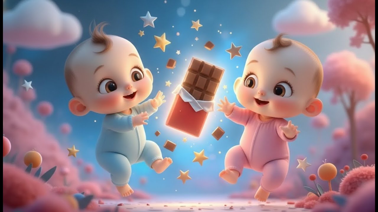 And & Roma Chocolate Challenge 🍫 | Fun Kids Cartoon Song | Sharing & Learning | HOPPLA KIDS