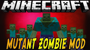 Minecraft Mod Spotlight: MUTANT ZOMBIES!
