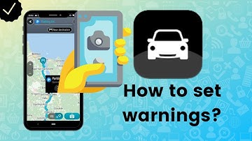 How to set warnings for mobile cameras in TomTom Go?