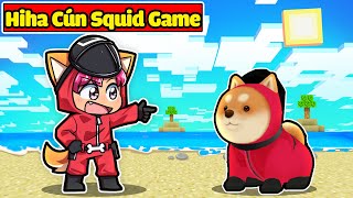 SINH TỐ TEAM BẤT NGỜ KHI HIHA BIẾN THÀNH EM BÉ CÚN SHIBA SQUID GAME TRONG MINECRAFT 😎👹😋