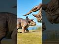 トリケラトプス親子に癒されてしまった.../Triceratops parent and child brought me peace of mind... #dinosaur