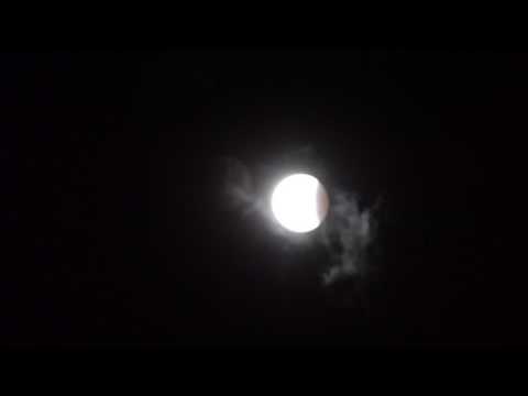 Eclipse partielle de lune 7-08-2017