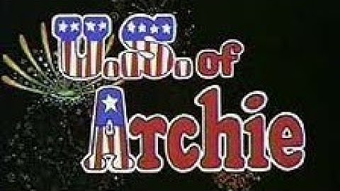 U.S. of Archie INTRO FILMATION 1974