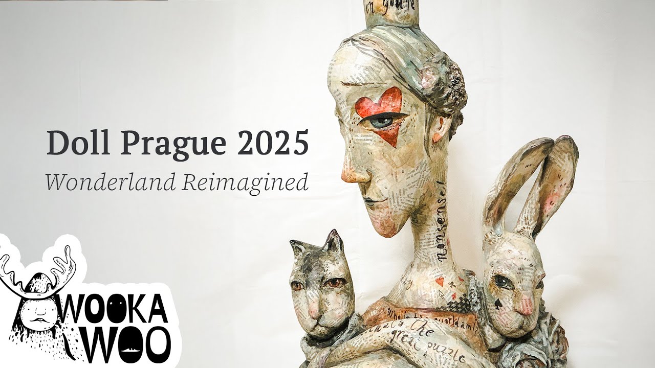 Создание головоломки Алисы: рукотворное посвящение Стране чудес (выставка «Кукла Прага», 2025)