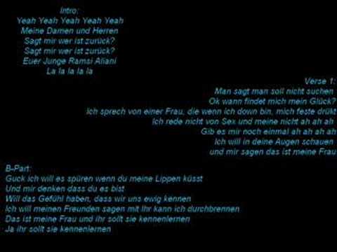 Ramsi Aliani - Dein Mann 2008 (mit Lyric)