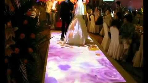 Interactive floor wedding bridge groom India Bangalre Mumbai Delhi 9960289995