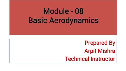 Aerodynamics (lec-4) (Center of pressure, Aerodynamic center, supercritical aerofoil)