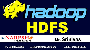 Hadoop HDFS Introduction | Hadoop Tutorial Videos | Mr. Srinivas
