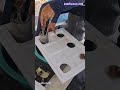 Hot Pipe Melts Perfect Holes in Foam Board! Satisfying Precision Cutting Process