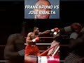 Frank Bruno vs Jose Ribalta | Heavyweight Boxing Battle Highlights