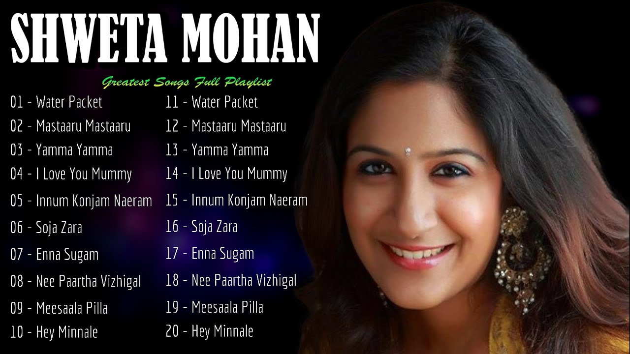 🔥 Shweta Mohan – Her expressive voice brings warmth, charm, and emotion to every song ❤️