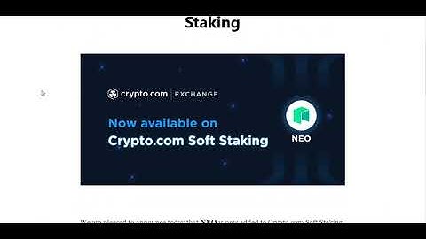 Crypto.com is Introducing Recurring Buy And NEO Soft Staking on Exchange
