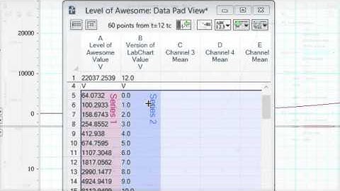 ADI LabChart 8 新功能介紹--數據繪圖 Data Plot