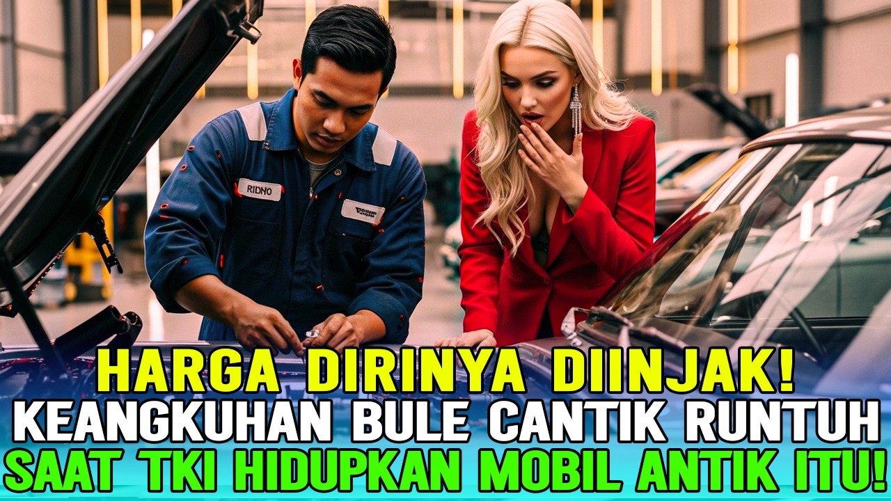 HANYA PAKAI MINYAK KAYU PUTIH❗TKI INI BIKIN SYOK BULE CANTIK PEMILIK TAMBANG EMAS AUSTRALIA!