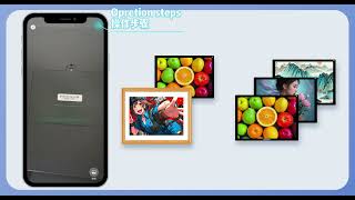 13.3 Inch Bluetooth Full Color Epaper Photo Frame