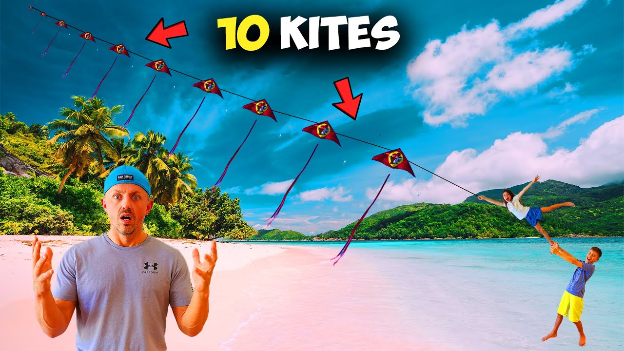 Extreme Kite Flying Challenge 10 Year Old Twins YouTube