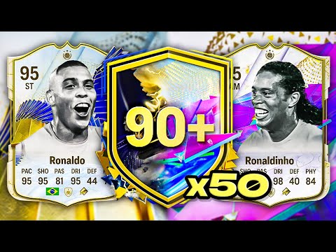 50x 90+ ICON PLAYER PICKS! 😲 FC 24 Ultimate Team