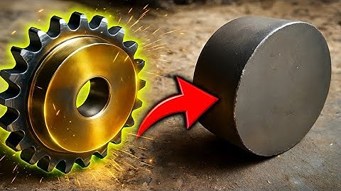 From Raw Metal to Shiny Gear – Unbelievable Transformation!"