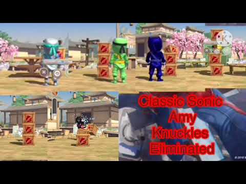 Sonic Characters Elimination Stage 4- Boxing Clumsy Ninja