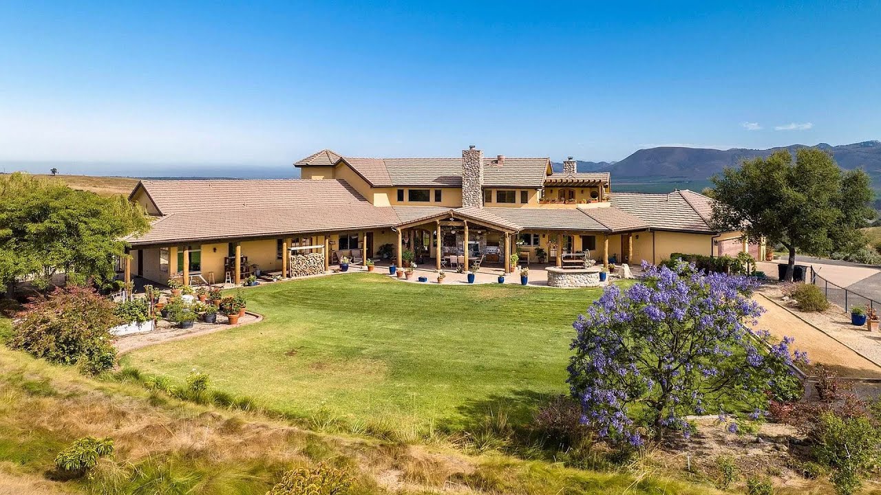 FOR $2,450,000 | Luxury Ranch Estate on Foxen Wine Trail in Santa Maria ...