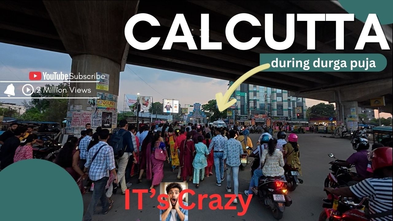 KOLKATA || DURGA PUJA IN FEB 2026 .......... 😁😁 #durgapuja #vlog