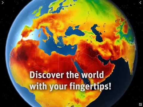 MeteoEarth - 3D app brings weather to life