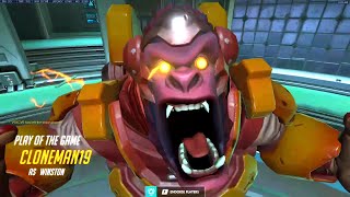 Cloneman16 Insane Winstone! POTG! [ Ovewatch Top 500 Season 26 ]