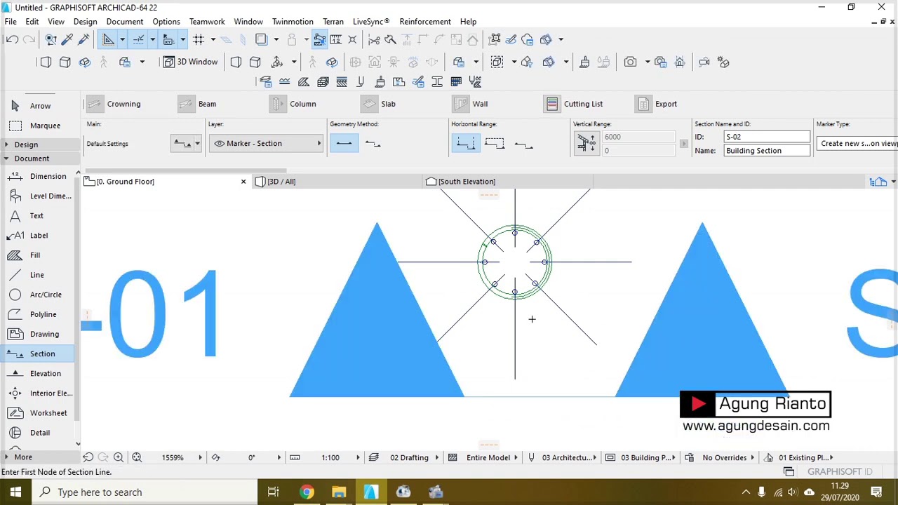 Gambar Straus Bor Pile Dengan Archicad - YouTube