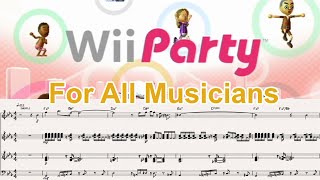 Wii Party Menu Theme (from Wii Party) - Sheet Music