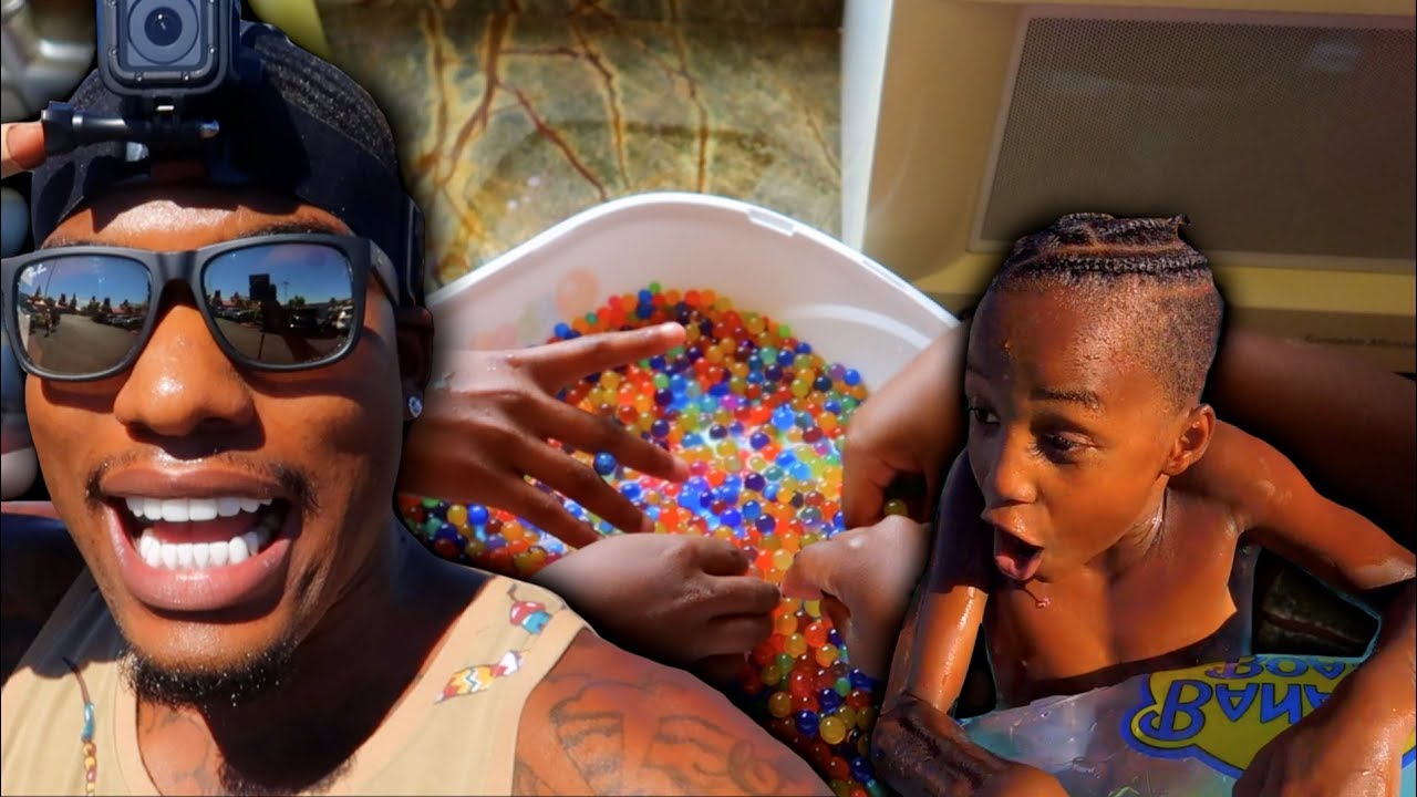 KIDS TURN DOWN ORBEEZ TO GO TO GIANT WATERPARK!
