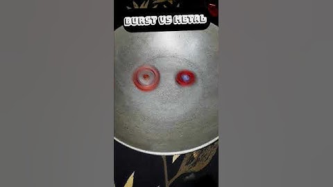 Metal Vs Burst Beyblade Battle #beyblade #shorts