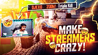 MAKE STREAMERS CRAZY 🤬🔥 جعل الستريمرز مجانين