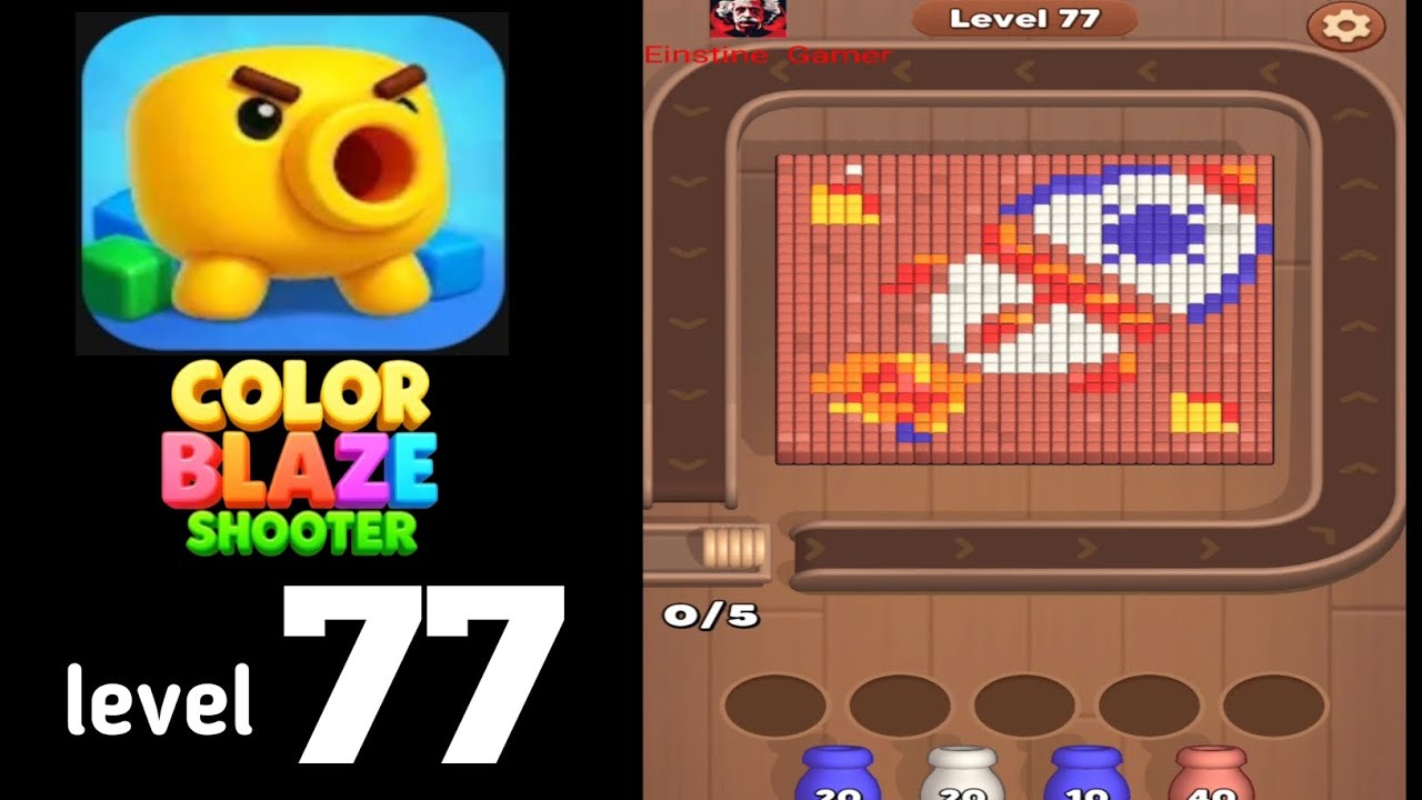 Color Blaze Shooter level 77 Guide Walkthrough Solution