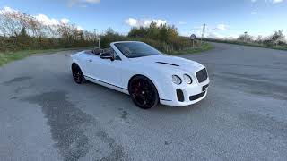 2012/62 BENTLEY CONTINENTAL GTC SUPERSPORTS- 621BHP - CERAMICS