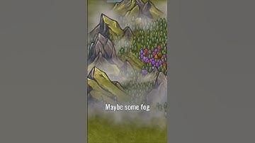 How to Create a DnD or Fantasy Map #fantasy #dnd #fantasyart #dungeonsanddragons