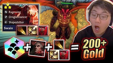 Swain 3 but he only has Shimmerscale Items