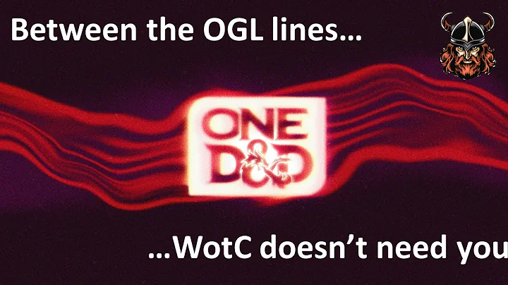 Reading between the lines of the OGLWotC doesnt ne...