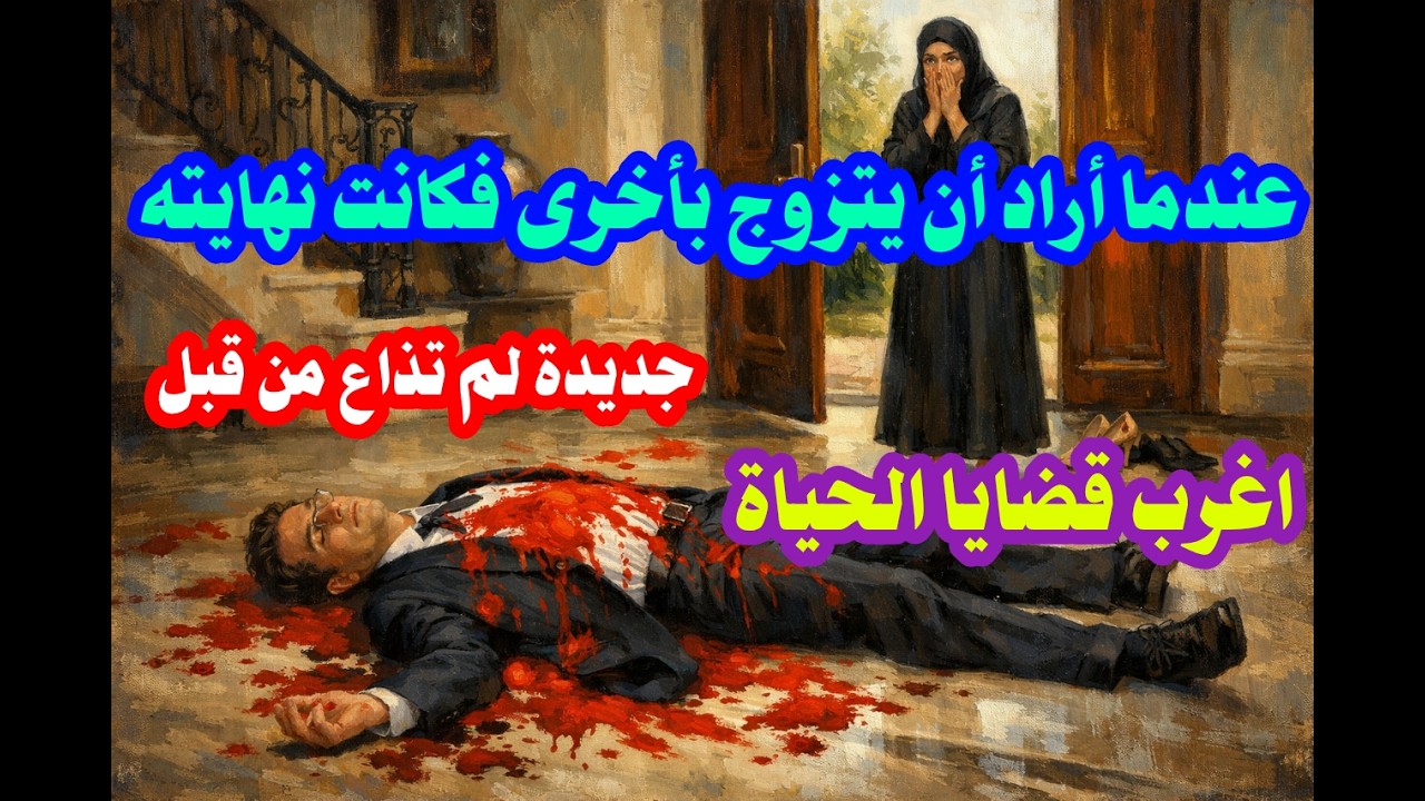 اغرب القضايا حل لغز مقتل الزوج مسموما بعدما اراد ان يتزوج بزوجة ثانية من أجل الخلفة والقاتل هيصدمك