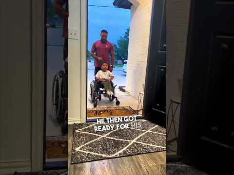 Dad teaches son