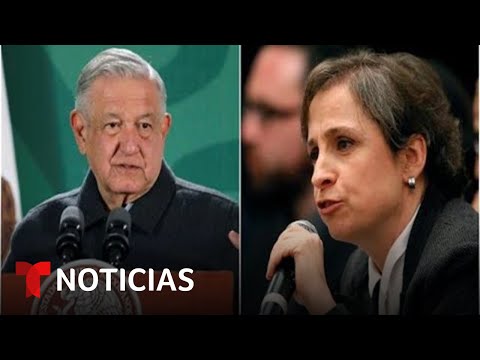 AMLO acusa a Carmen Aristegui de calumniar | Noticias Telemundo