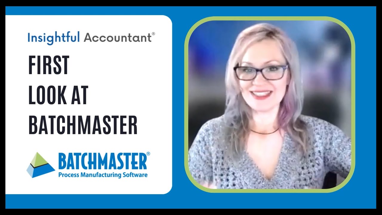 BatchMaster First Look Video - YouTube