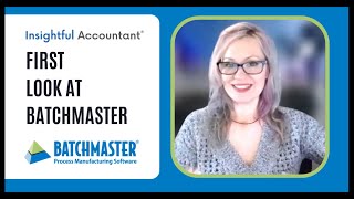BatchMaster First Look Video