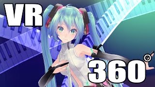 【360 VR MMD】初音ミク「Weekender Girl」
