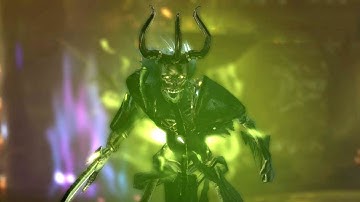 Drakomir vs Katarina: Gunslinger Fight with Huge Alive Skeleton Boss (Dungeon Siege 3)