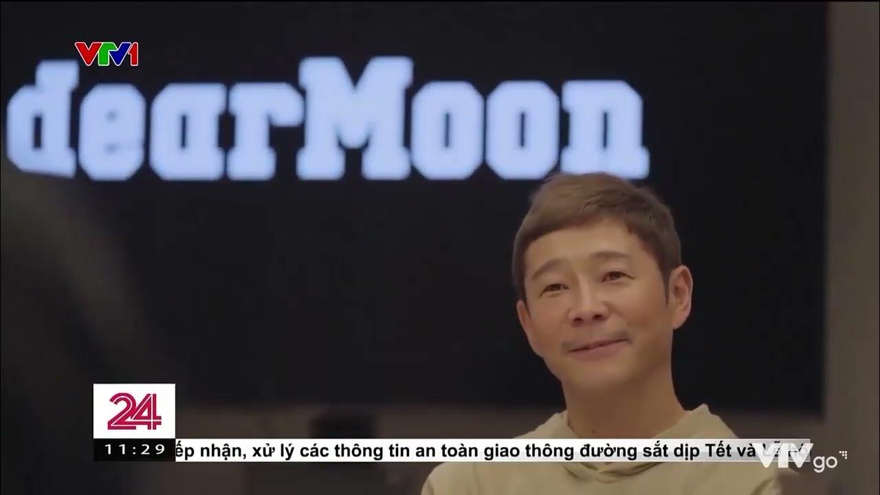 Những hành khách tư nhân đầu tiên du hành mặt trăng |  VTV24 – VTV24