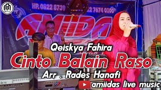 Lagu Minang Terbaru 2022 - Qeiskya Fahira - Cinto Balain Raso - Amiidas Live Music