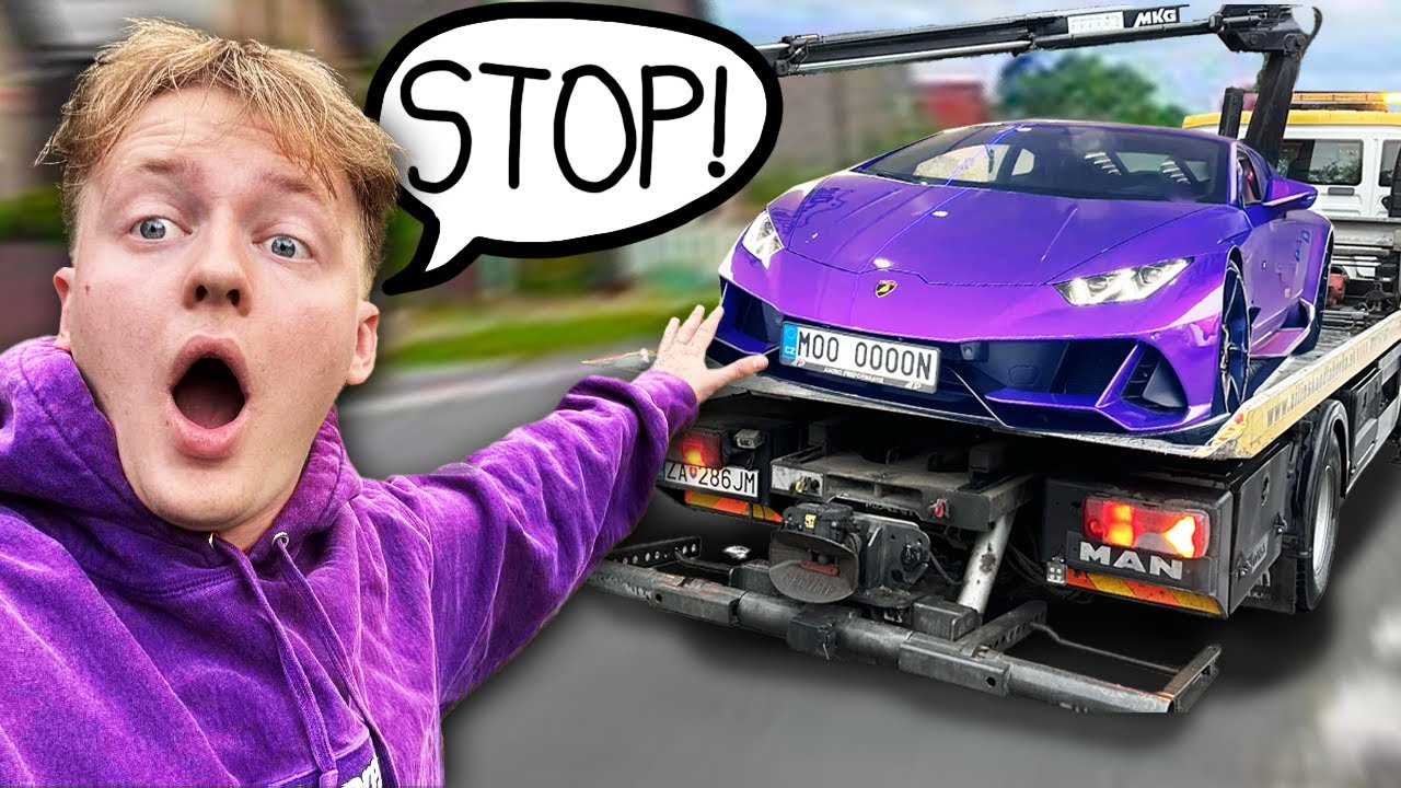 Odviezli mi MOJE LAMBO kvôli TOMUTO!