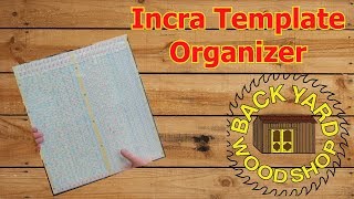 Incra Template Organizer